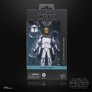 Hasbro Figurine Ahsoka Black Series Clone Captain Rex Star Wars 15 Cm