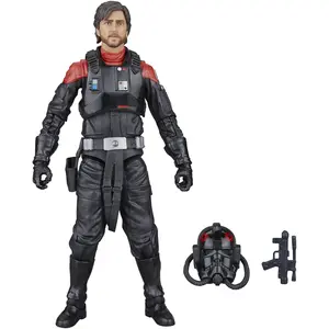 Hasbro Figurine Star Wars The Black Series Cassian Andor Sienar Test Pilot pas cher