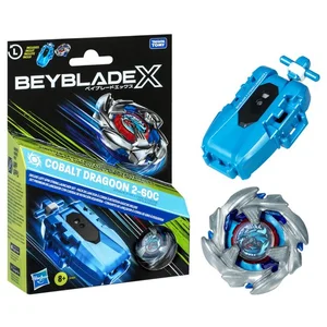 Beyblade Coffret Premium Lanceur Avec Corde Et Toupie Cobalt Dragoon 2... pas cher