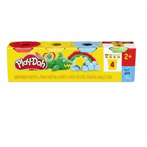 Play-doh - Pack De 4 Pots Classique