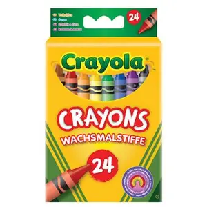 Comparateur de prix : Crayola - 24 Crayons à la cire lavables - Mixte - A partir de 3 ans