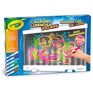 Comparateur de prix : Décoration murale - CRAYOLA - Tableau LED de 25-7246 - Bleu - Rectangulaire