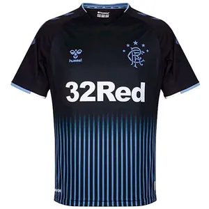 Hummel Maillot Extérieur Rangers Fc 2019/20 noir L pas cher