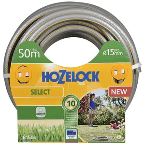 Hozelock Tuyau Select de 25 m (ø 19 mm), 25 m, Gris, Jaune, Tuyau seul... pas cher