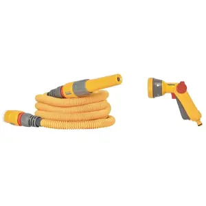 Hozelock - 100-101-263 14 mm 40 m 5/8 pouce 40 m jaune Tuyau d'arrosag... pas cher