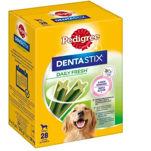 28 Pedigree Dentastix Fresh Daily Oral Care - Friandises pour chien pas cher