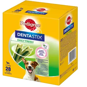 Comparateur de prix : Bâtonnets à mâcher - PEDIGREE - Dentastix Fresh - Pour petit chien - x28