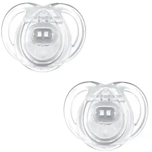 Comparateur de prix : Lot de 2 sucettes closer to nature classique 0-6m - tommee tippee
