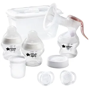 Tommee Tippee Kit de démarrage allaitement, tire-lait manuel et biberons inclusVendu paramazon