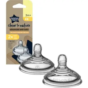 Comparateur de prix : Tommee tippee tétines anti-colique 3m+ x2