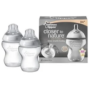 Comparateur de prix : TOMMEE TIPPEE Biberons 0m+ 260ml X2