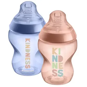 Lot de 2 biberons déco fille closer to nature 260ml - tommee tippeeVendu parnotino