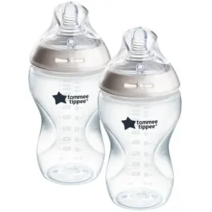 2 Biberons Closer To Nature BLANC Tommee Tippee