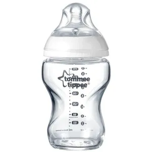 TOMMEE TIPPEE Biberon en Verre Closer to Nature, 250ml