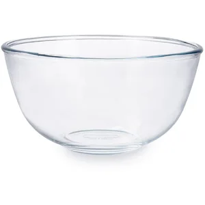 Pyrex Classic Prepware Bol mélangeur en verre haute résistance, Blanc, 2 L pas cher