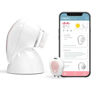 Comparateur de prix : Brosse nettoyante Homedics Pureté Plus Blanc et Rose