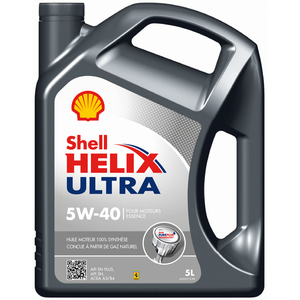 Huile Moteur Shell Helix Ultra 5w-40 Essence 5l pas cher