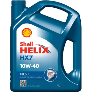 Huile moteur SHELL Helix Diesel HX7 10W40 4L pas cher