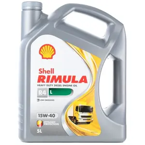 Huile moteur SHELL Rimula R4 L 15W40 5L pas cher