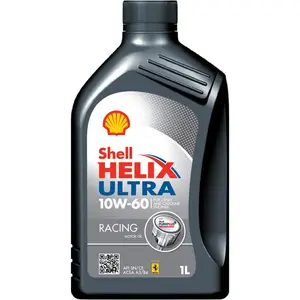 Huile moteur SHELL Helix Ultra Racing 10W60, 1L pas cher