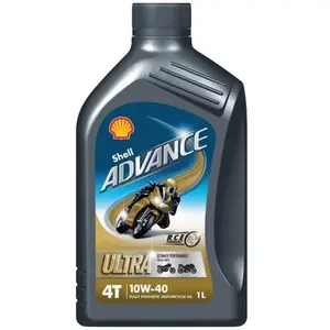 Huile moteur SHELL Advance Ultra 4T 10W40 1L pas cher