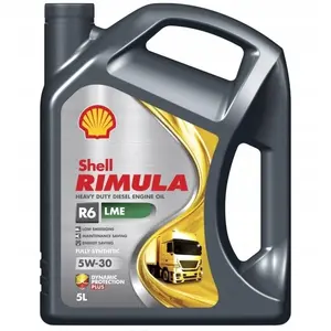 Huile moteur SHELL Rimula R6 LME 5W30 5L pas cher