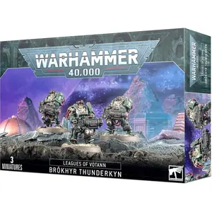 Comparateur de prix : Games Workshop - Warhammer 40,000 - Ligues de Votann: Brokhyr Thunderkyn
