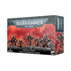Comparateur de prix : Games Workshop Chaos Space Marines: Escouade De Terminator Du Chaos