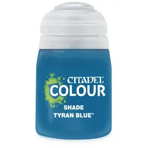 Comparateur de prix : Peinture Citadel SHADE: TYRAN BLUE (18ML) (unit) - Peinture à maquette acrylique - 99189953045
