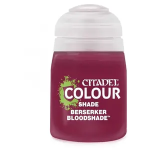 Comparateur de prix : Peinture Citadel SHADE: BERSERKER BLOODSHADE (18ML) (unit)  - Peinture à maquette acrylique  - 99189953046 