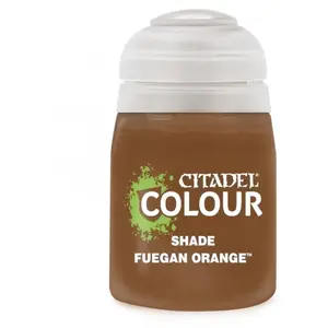 Comparateur de prix : Peinture Citadel SHADE: FUEGAN ORANGE (18ML) (unit)  - Peinture à maquette acrylique  - 99189953059 