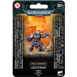 Comparateur de prix : Games Workshop Warhammer 40k   Space Marines Primaris Lieutenant, Bleu