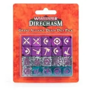 Comparateur de prix : Games Workshop Warhammer Underworlds : Direchasm ? Dés de la Grande Alliance de la Mort
