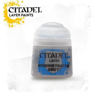 Games Workshop Citadel Pot de Peinture - Layer Administratum Grey (12ml)