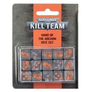 Jeu de figurine KILL TEAM: HAND OF THE ARCHON DICE SET 103-29  - Games Workshop Extension de jeux de figurines  - 99220112003 Vendu paramazon