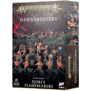 Games Workshop - Warhammer - Age of Sigmar - Dawnbringers: Fyreslayers - Fjori's FlamebearersVendu paramazon