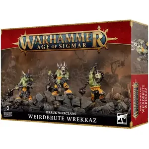 Games Workshop - Age of Sigmar - Orruk Warclans : Weirdbrute Wrekkaz, Noir pas cher
