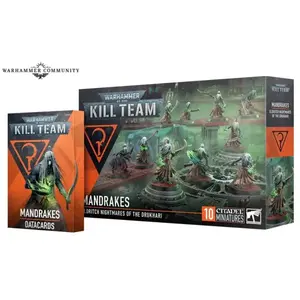 Comparateur de prix : Jeu de figurine KILL TEAM DE MANDRAGORES 103-42  - Games Workshop Extension de jeux de figurines  - 99120112055 