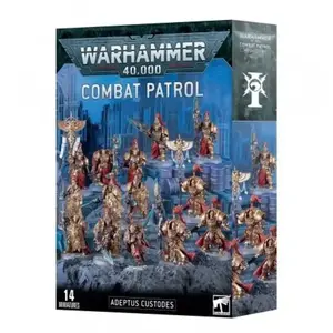 Warhammer Games Workshop 40 000 - Combat Patrol : Adeptus Custodes (édition 2024)Vendu parcultura