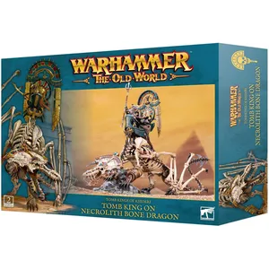 Comparateur de prix : Games Workshop Warhammer - Tomb King / Liche Priest On Necrolith Bone Dragon - Miniature Wargame - Figure - Age 168+