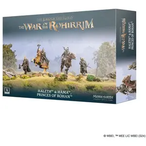 Comparateur de prix : Jeu de figurine M-E SBG: HALETH & HAMA PRINCES OF ROHAN 30-89 - Games Workshop Extension de jeux de figurines - 99121464038