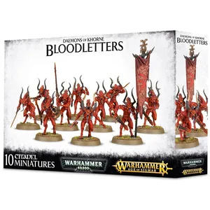 Comparateur de prix : Games Workshop Warhammer Age of Sigmar - Demons of Khorne Bloodletters