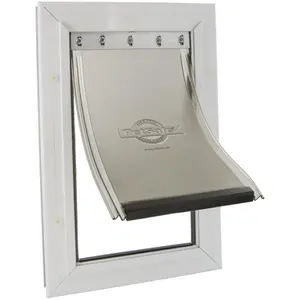Comparateur de prix : PetSafe Chatière pour animaux de compagnie 640 Aluminium <45 kg 5015