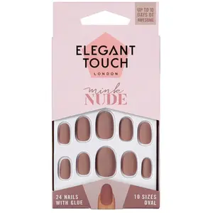 Comparateur de prix : Elegant Touch   Faux ongles naturels   Vison   Forme ovale