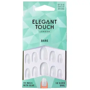 Comparateur de prix : Faux ongles - ELEGANT TOUCH - ET BARE NAILS - Oval