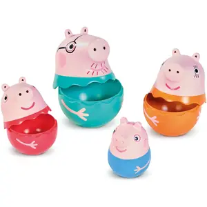 Toomies Jouet De Bain - Famille Peppa Gigognes Dès 18 Mois Multicolore pas cher