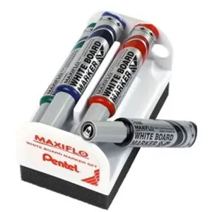 Comparateur de prix : Pentel Set marqueur pour tableau blanc MAXIFLO MWL5M
