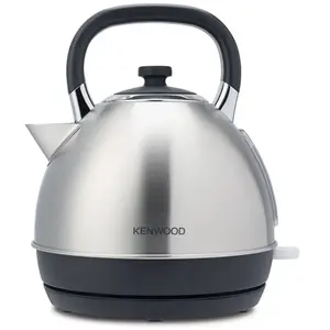 Kenwood 0WSKM11002 bouilloire 1,6 L Noir, Acier satin pas cher