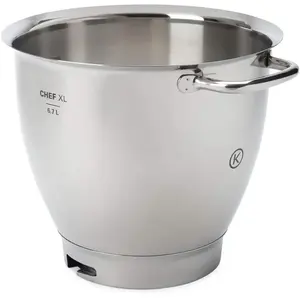 Comparateur de prix : KENWOOD Bol inox satiné avec grandes poignées pour KAT811SS
