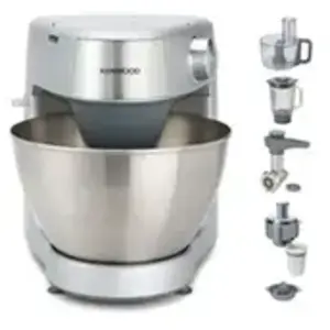 Kenwood Pied Mixeur Prospero+ KHC29.P0SI 4.3L 1000W 30dB Plastique Acier Inoxydable Argenté pas cher